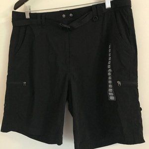 Avia Woven Roll-up Short - Black - Size XL